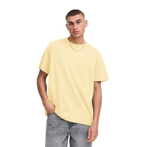 Solid Casual t-shirt heren