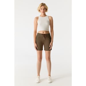 C.O.J. Denim Short alice coffee bean