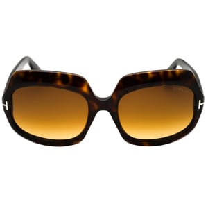 Tom Ford Zonnebril In Donker Havana-bruin