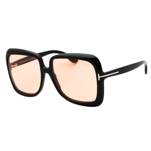 Tom Ford Lorelai Zonnebril In Glanzend Zwart