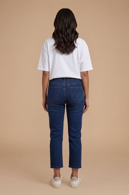 Petite Stretch Mom Jean