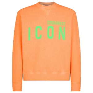 Dsquared2 Icon Orange Rundringad Tröja
