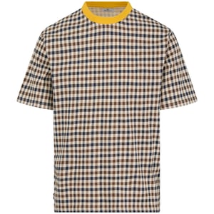 Aquascutum Active Iconic Check Beige T-shirt