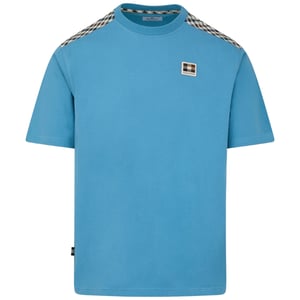 Aquascutum Active Insert Lamina Avio Blue T-shirt