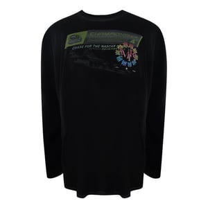 Amiri Stacked Circle Logo Black Long Sleeve T-shirt