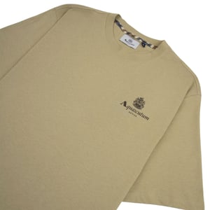 Aquascutum Active Small Logo T-shirt Beige