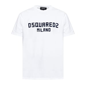Dsquared2 Milano Logo Cool Fit White T-shirt
