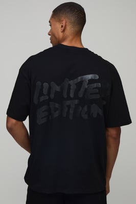Oversized Limited Edition Gloss Print T-shirt