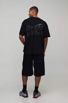 Oversized Limited Edition Gloss Print T-shirt