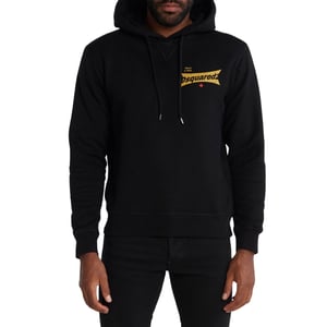 Dsquared2 Cool Fit Logo Black Hoodie
