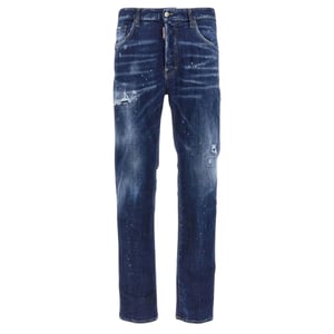 Dsquared2 642 Jean In Distressed Denim Jeans