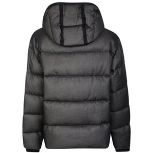 Dsquared2 Faded Black Puffer Down Jacket