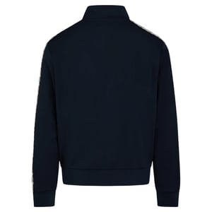 Aquascutum Active Crest Tape Navy Zip Track Top