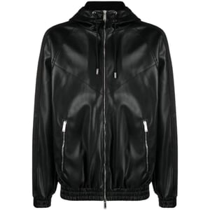Dsquared2 Contrast Hooded Black Jacket