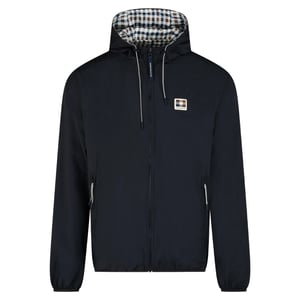 Aquascutum Active Rlg Badge Reversible Sailor Black Jacket