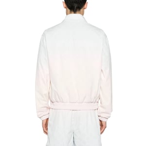 Casablanca Monogram Perforated Laser Cut Gradient White Jacket