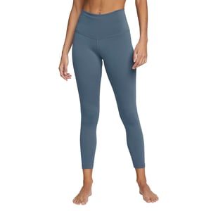 Nike Yoga Högmidjade 7/8 Diffused Blå Leggings