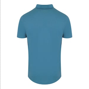 Aquascutum Active Beach Basic Sailor Polo Avio Blue Polo Shirt
