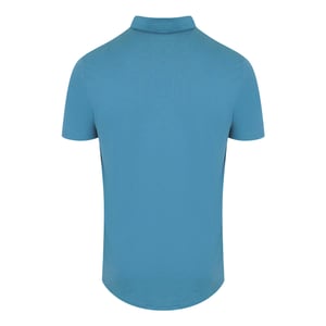 Aquascutum Active Cotton Polo Dry-fit Avio Blue Polo Shirt