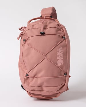 Zip Pocket Sling Bag in Dusty_Pink