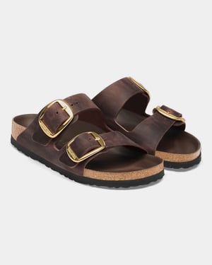 Sandals in Dark Brown