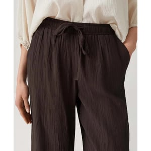 Opus Marou crinkled wijde broek
