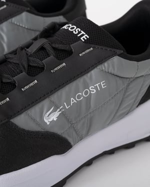 Logo Detail Trainers in Black