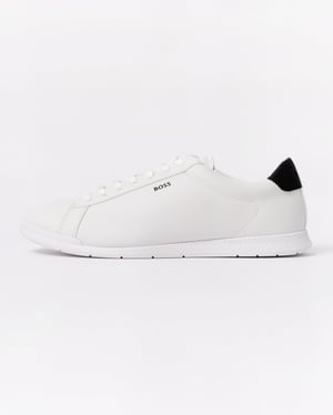 Logo Detail Trainers in White