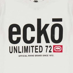 Ecko Jongens Onbeperkt T-Shirt (Wit)