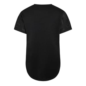 Criminal Damage Basketbalshirt van mesh met fotoprint voor heren en jongeren (Zwart/Grijs)
