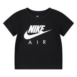 Nike Air T-shirt met korte mouwen voor kinderen (Zwart)