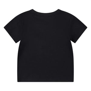 Nike Air T-shirt met korte mouwen voor kinderen (Zwart)