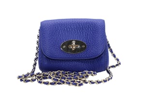Mulberry Classic Lily in Blue Calfskin Leather