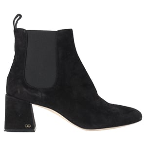 Dolce & Gabbana Ankle Boots in Black Suede