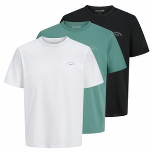JJ Men's 3 Pack T-Shirts Crew Neck 