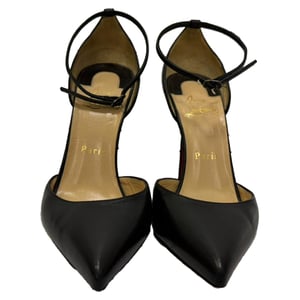 Christian Louboutin D'Orsay Pumps in Black Leather