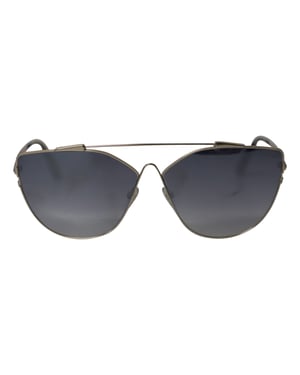 Tom Ford Jacquelyn Cat Eye Sunglasses in Gold Steel