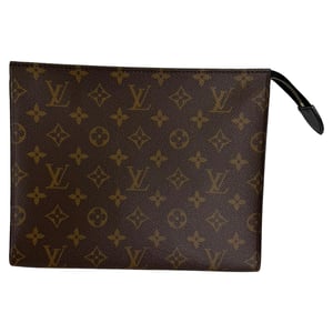 Louis Vuitton Poche Toilette NM Cosmetic Pouch in Brown Leather