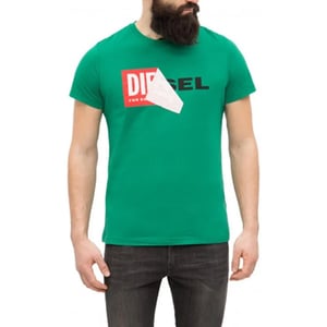 Diesel T-Diego-QA Mens Green T-Shirt
