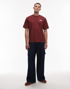The North Face Mountain Sketch Mens Pink T-Shirt
