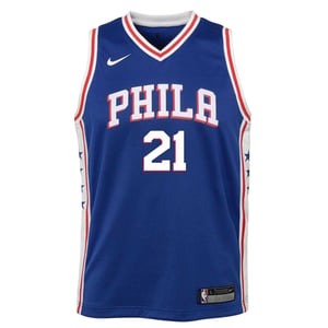 Nike Jongens NBA Basketbal Jersey (Blauw)