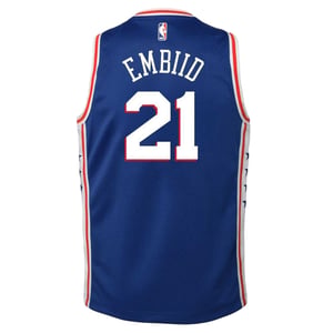 Nike Jongens NBA Basketbal Jersey (Blauw)