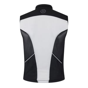Skins Mens Mock Neck Slim Gilet (Svart)