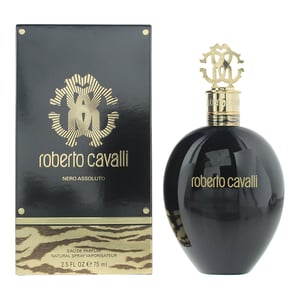 Roberto Cavalli Nero Assoluto Eau de Parfum 75ml Spray for Her