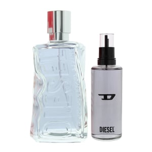 Diesel D Eau De Toilette 100ml Refillable Spray + 150ml Refill