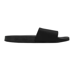 Born Rich Unisex-slippers voor volwassenen met Barreca-logo (Zwart, Wit)