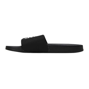 Born Rich Unisex-slippers voor volwassenen met Barreca-logo (Zwart, Wit)