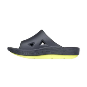 Skechers Arch Fit-slippers voor heren (Houtskool/Groen)