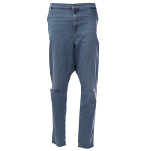 Levis Heren 721 Skinny-jeans met hoge taille (Blauw)