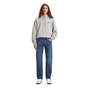 Levis Heren 514 Spinnen Krab Katoen Mix Rechte Jeans (Blauw)